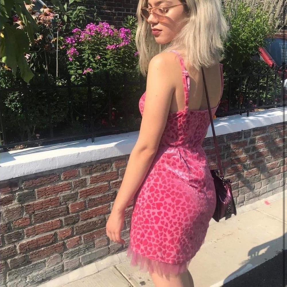 Pink mini dress✨